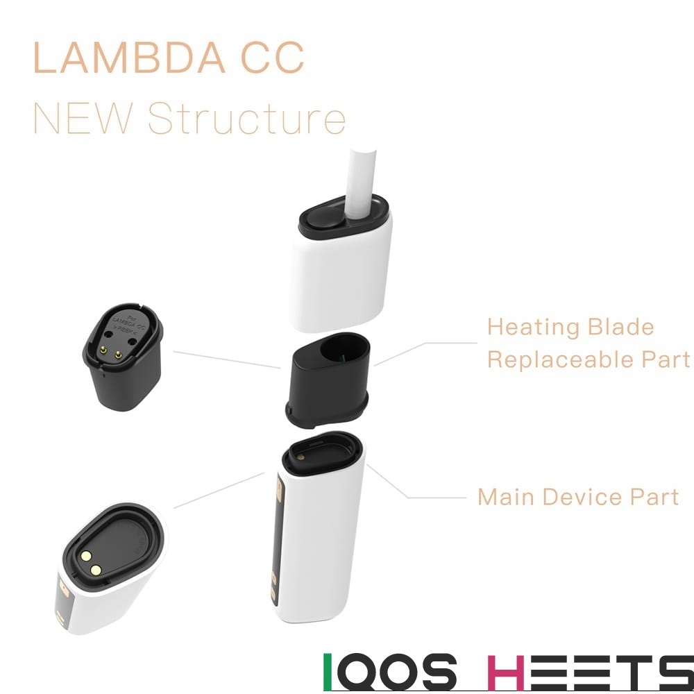 LAMBDA CC White Heat Not Burn Device