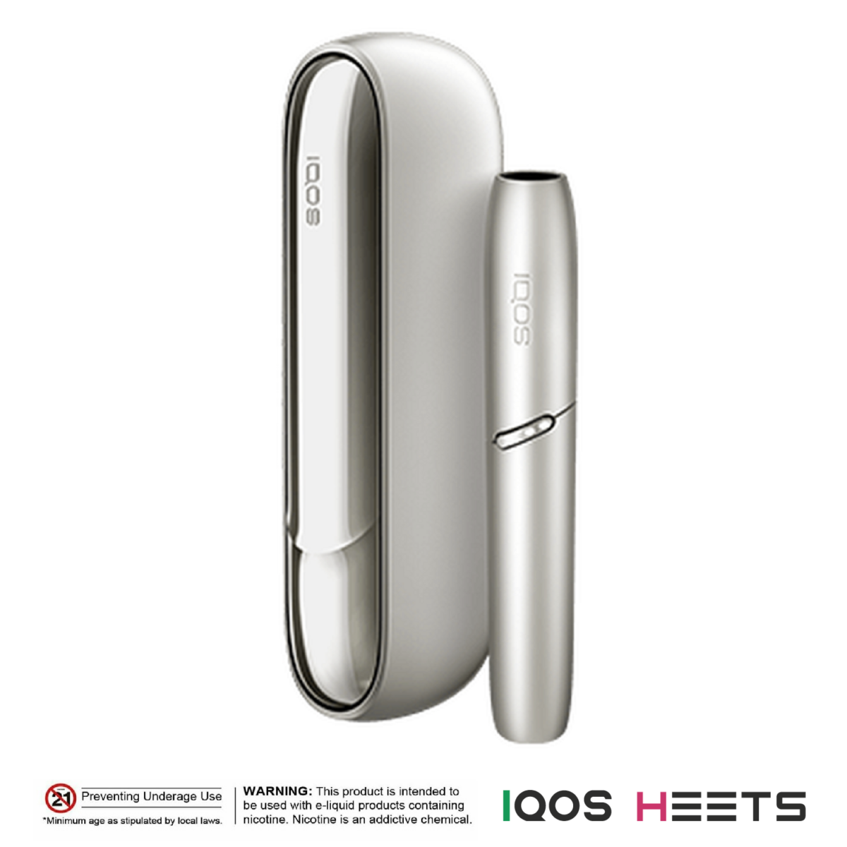 IQOS 3 DUO Moonlight Silver