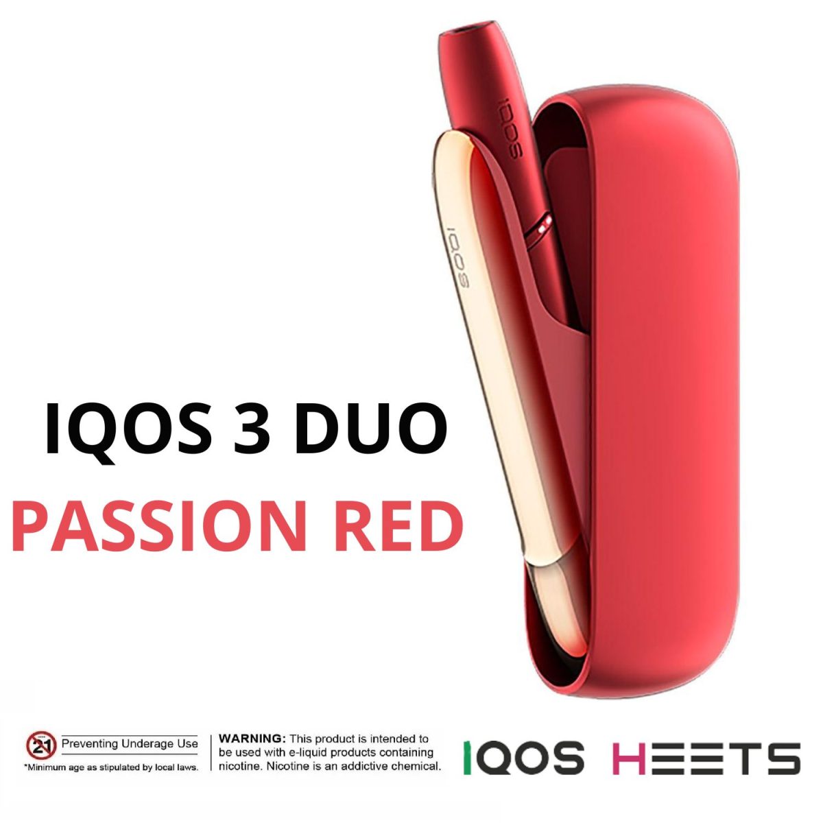 IQOS 3 DUO PASSION RED