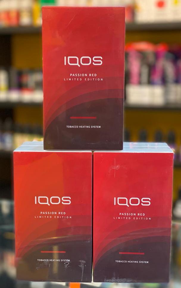 NEW IQOS 3 DUO Passion Red Limited Editio - Vape Stick