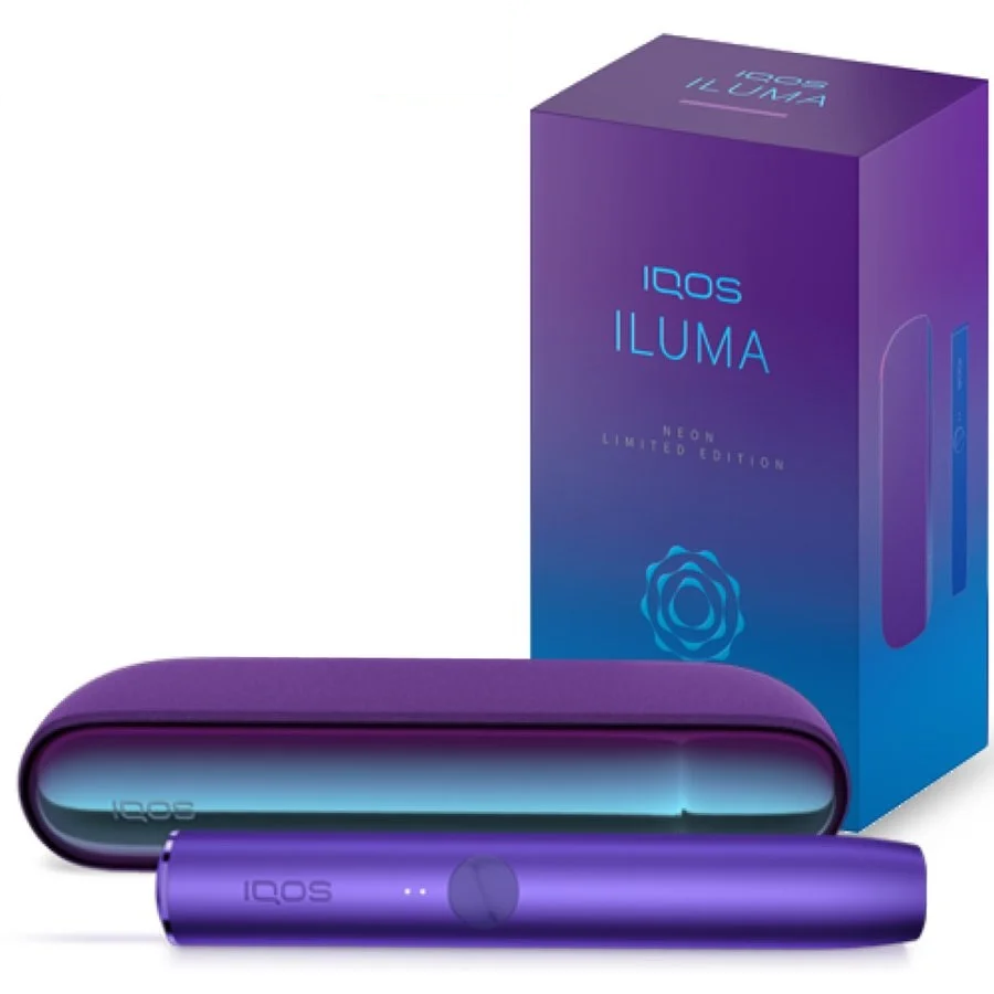 IQOS ILUMA Neon Limited Edition - iqos heets ae