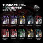 Tugboat Ultra 6000 Puffs Disposable Vape Rechargeable