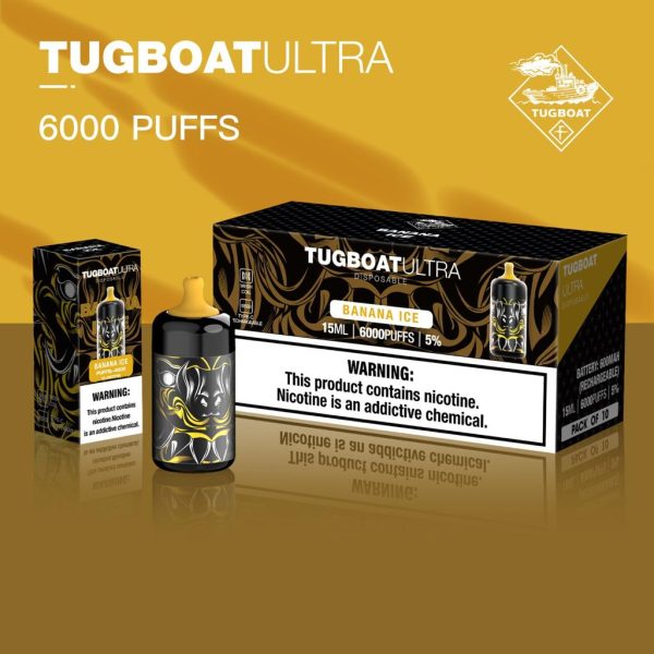 Tugboat Ultra 6000 Puffs Disposable Vape Rechargeable