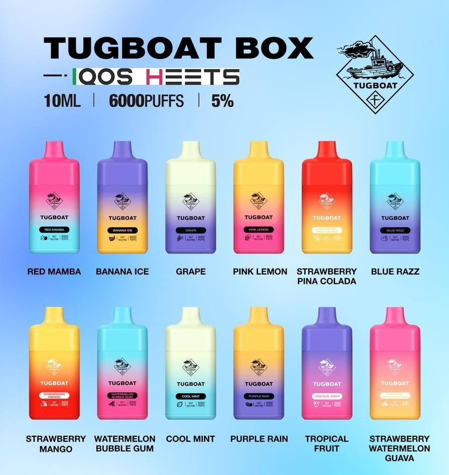 Tugboat Box 6000 Puffs