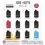 MYLÉ META BOX 5000 PUFFS DISPOSABLE VAPE (Rechargeable)