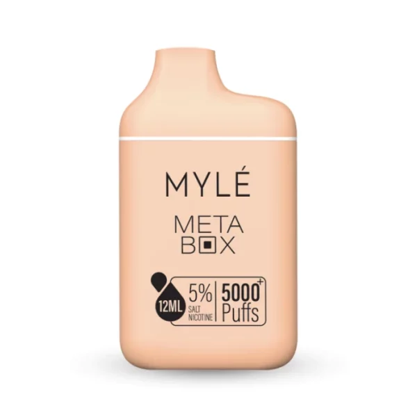 MYLÉ META BOX 5000 PUFFS DISPOSABLE DEVICE (Rechargeable Vape)