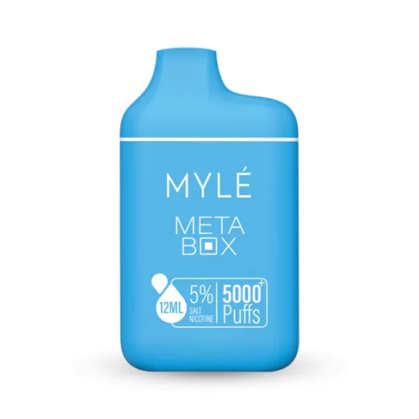 MYLÉ META BOX 5000 PUFFS DISPOSABLE DEVICE (Rechargeable Vape)