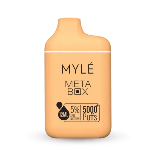 MYLÉ META BOX 5000 PUFFS DISPOSABLE DEVICE (Rechargeable Vape)