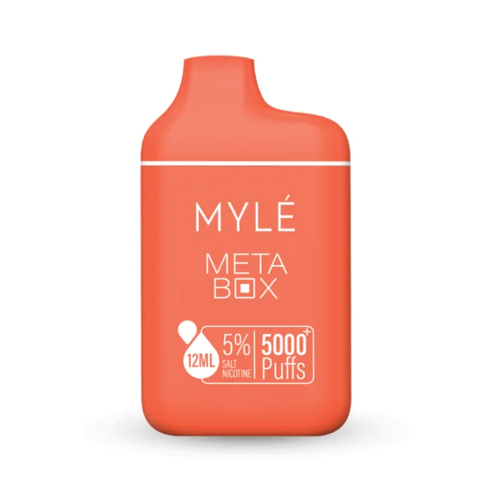 MYLÉ META BOX 5000 PUFFS DISPOSABLE DEVICE (Rechargeable Vape)