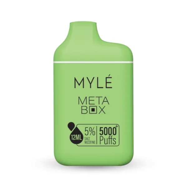 MYLÉ META BOX 5000 PUFFS DISPOSABLE DEVICE (Rechargeable Vape)