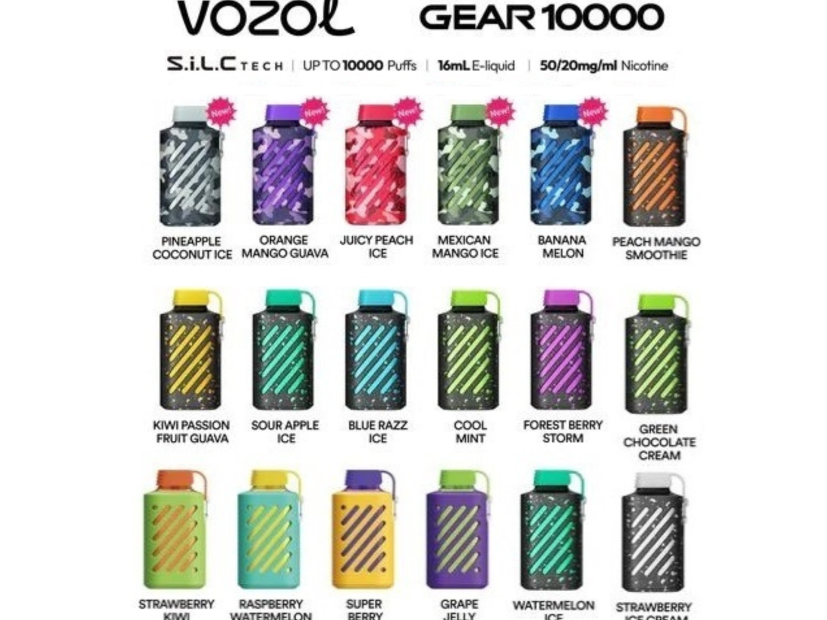 vozol gear 10000 cool mint VOZOL Gear 10000 Disposable Vape – HQD Tech USA main image 1