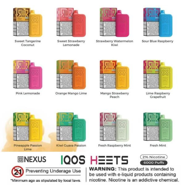Pod Salt Nexus 6000 Puffs Disposable in Dubai