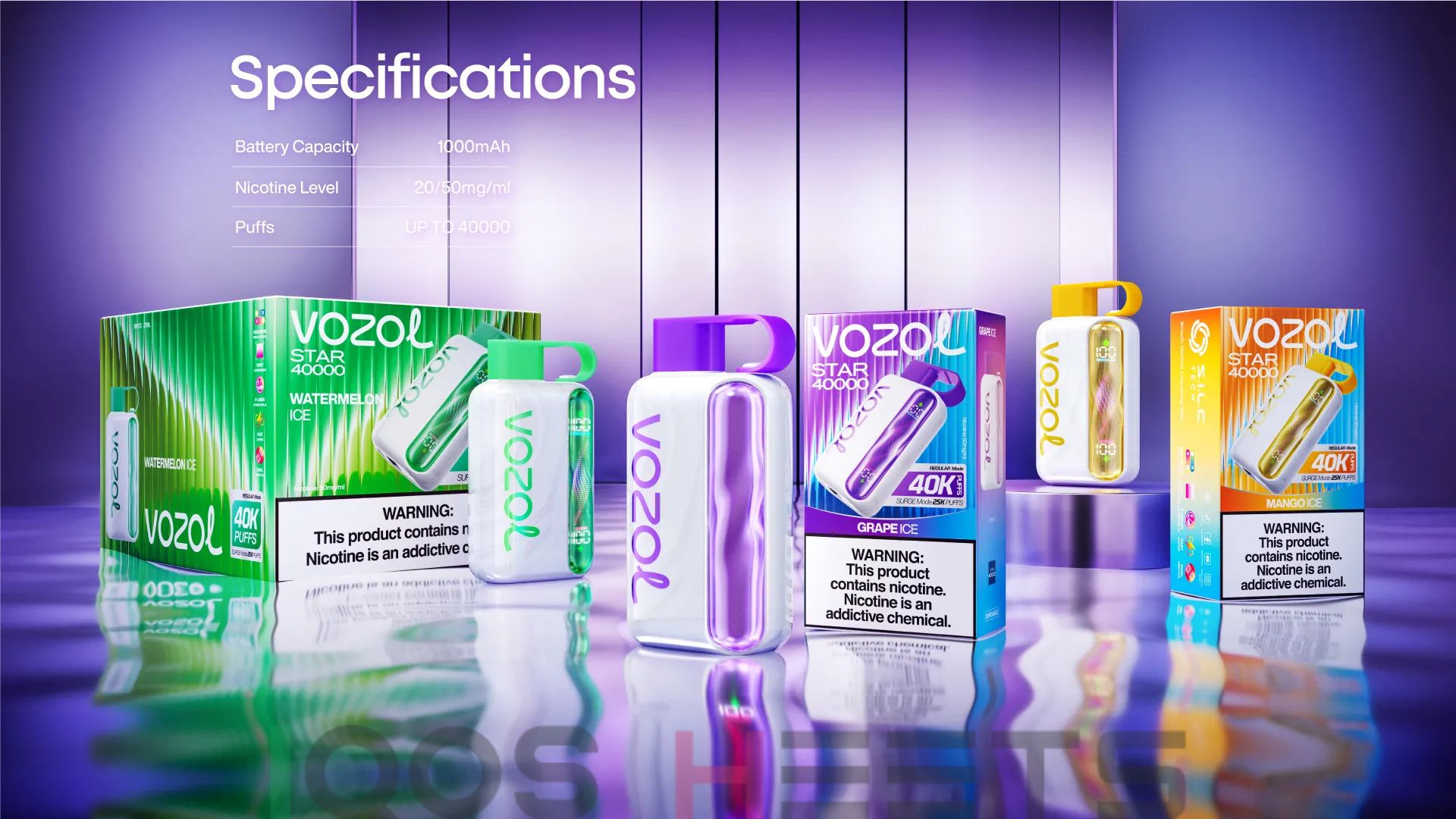 Vozol Star 40000 puffs